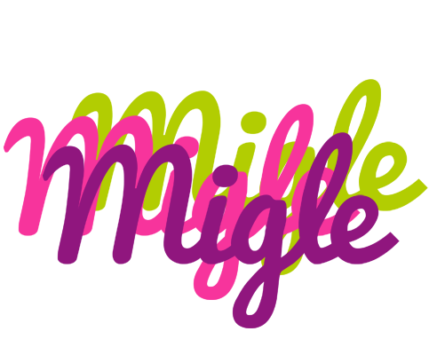 Migle flowers logo