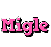 Migle girlish logo