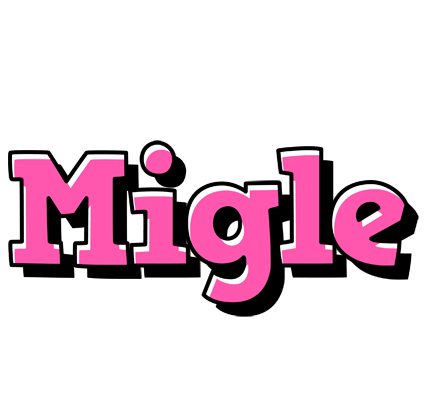 Migle girlish logo