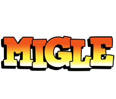 Migle sunset logo