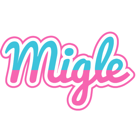 Migle woman logo