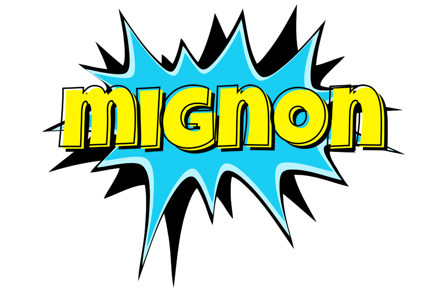Mignon amazing logo