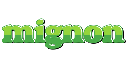 Mignon apple logo