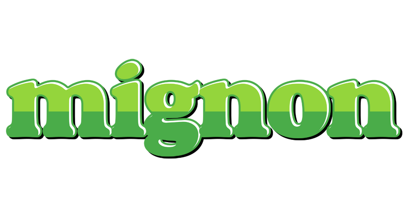 Mignon apple logo