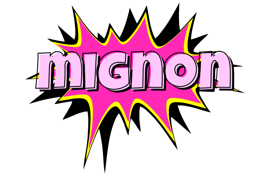 Mignon badabing logo
