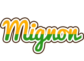 Mignon banana logo