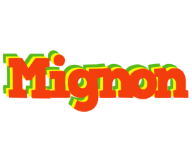 Mignon bbq logo