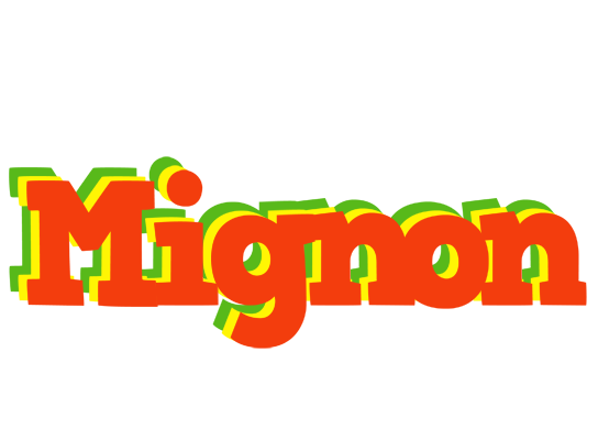 Mignon bbq logo