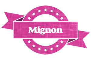 Mignon beauty logo