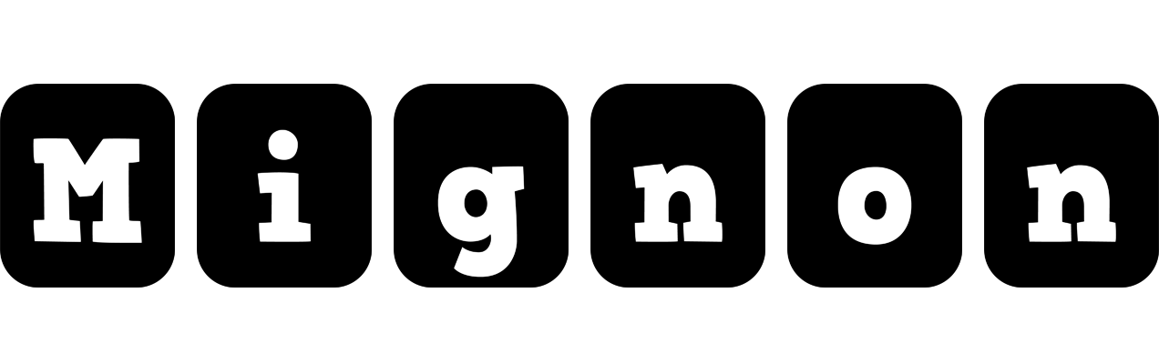 Mignon box logo