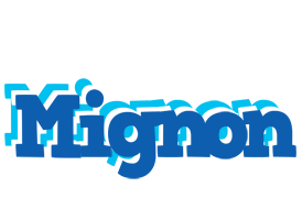 Mignon business logo