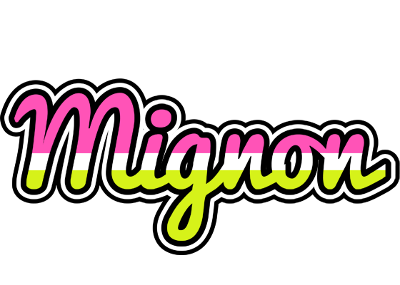 Mignon candies logo