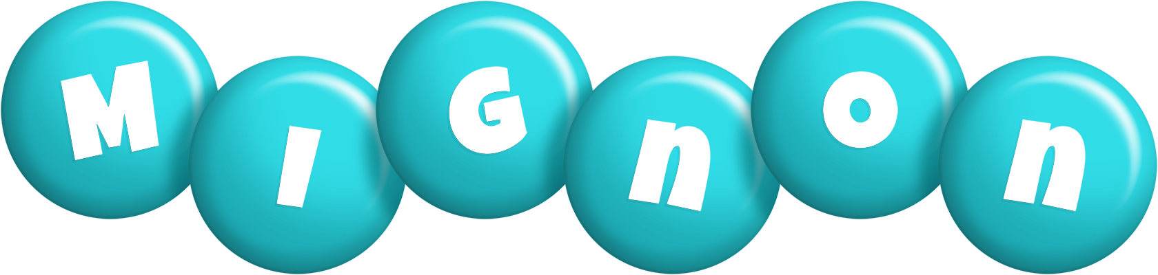 Mignon candy-azur logo