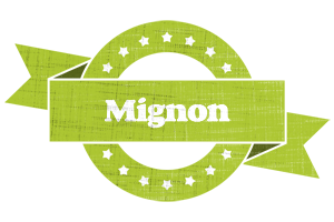 Mignon change logo