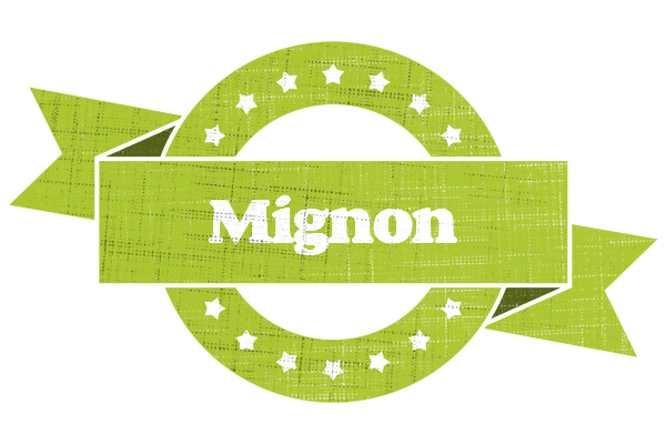 Mignon change logo