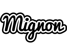 Mignon chess logo