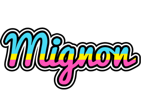 Mignon circus logo