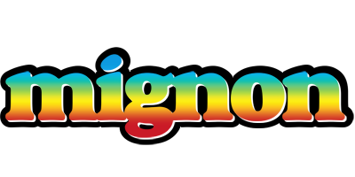 Mignon color logo