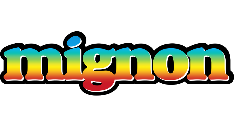 Mignon color logo