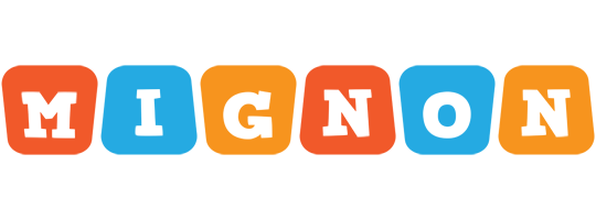 Mignon comics logo