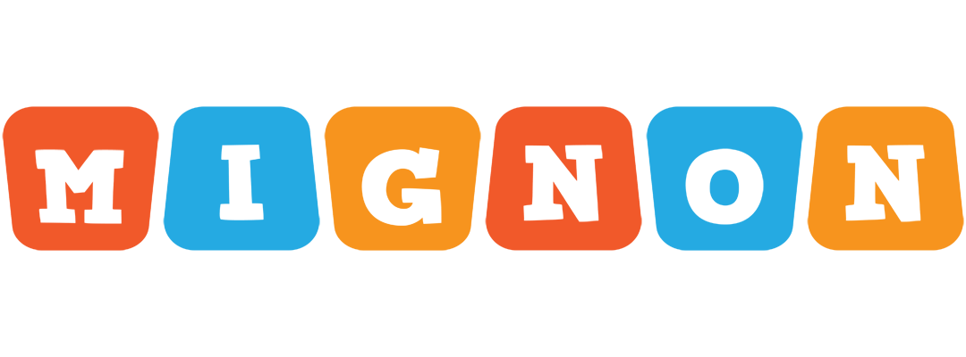 Mignon comics logo