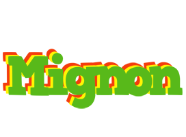 Mignon crocodile logo