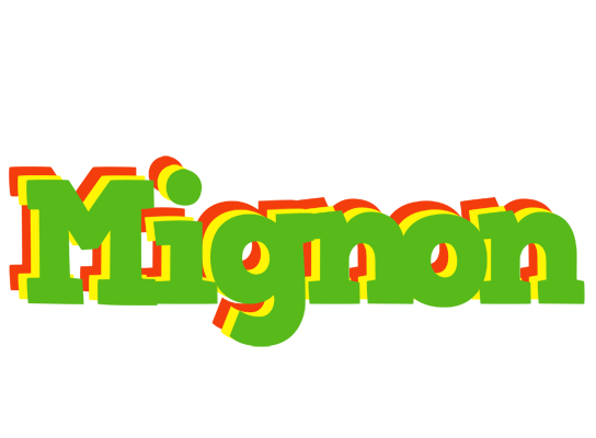 Mignon crocodile logo