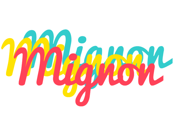Mignon disco logo