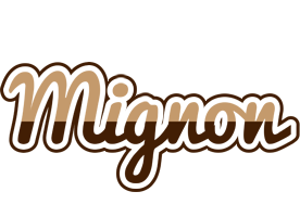 Mignon exclusive logo