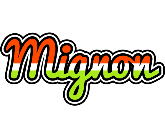 Mignon exotic logo