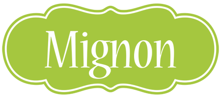 Mignon family logo