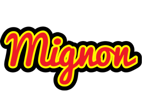 Mignon fireman logo