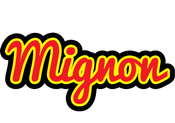 Mignon fireman logo