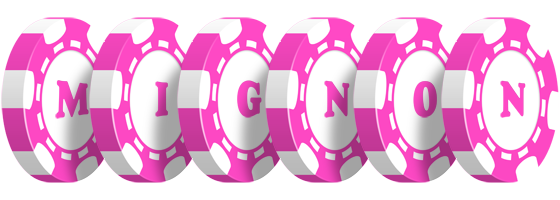 Mignon gambler logo