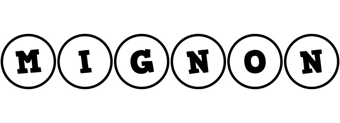 Mignon handy logo
