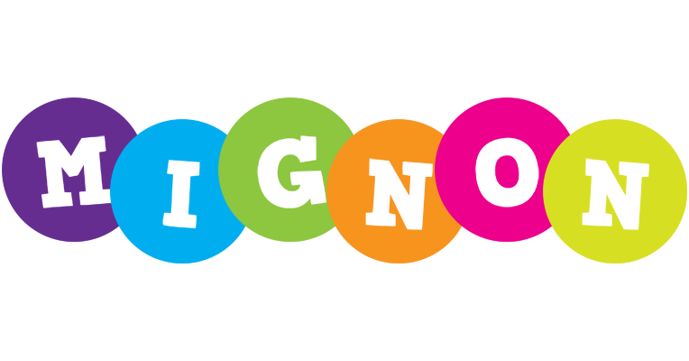 Mignon happy logo