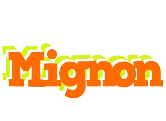 Mignon healthy logo