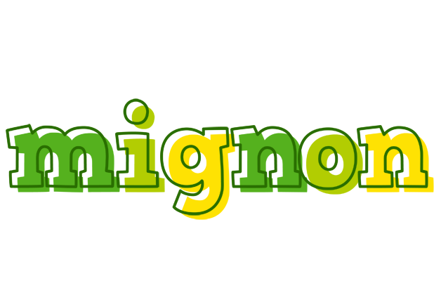 Mignon juice logo