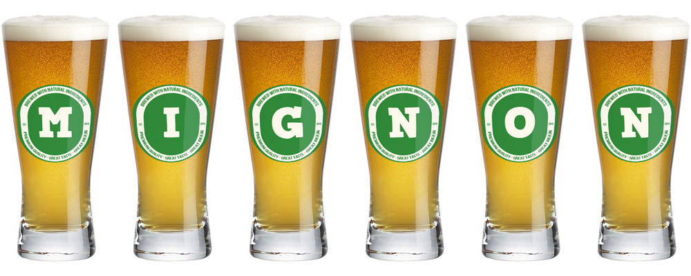 Mignon lager logo