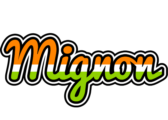 Mignon mumbai logo