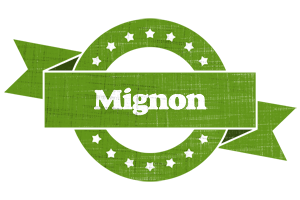 Mignon natural logo