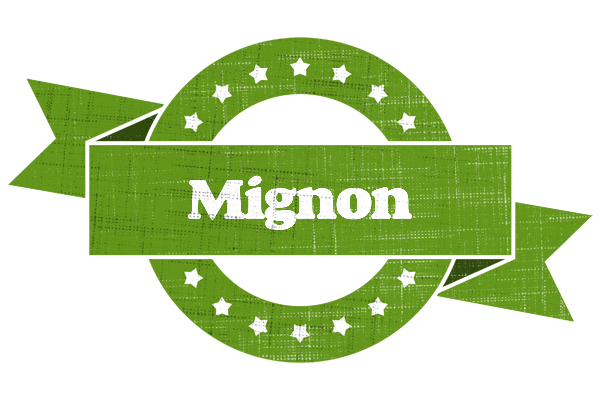 Mignon natural logo