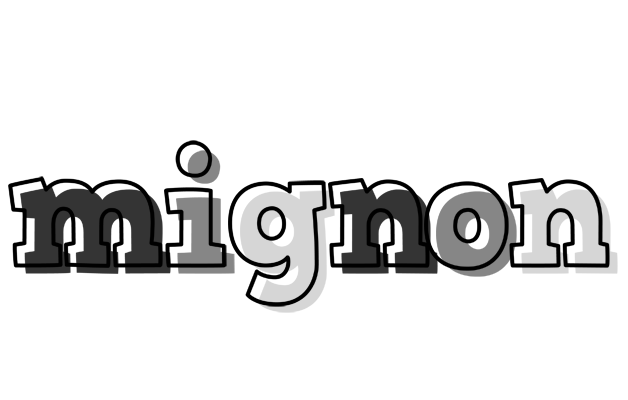 Mignon night logo