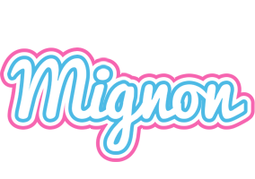 Mignon outdoors logo