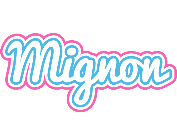 Mignon outdoors logo