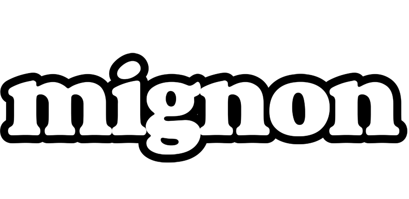 Mignon panda logo