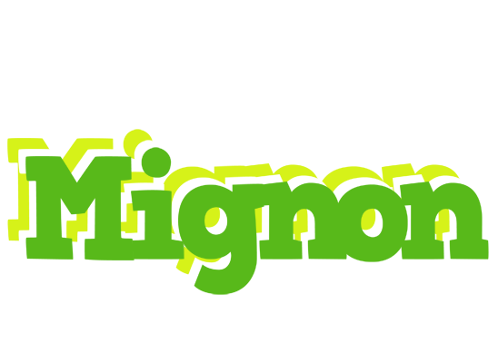 Mignon picnic logo