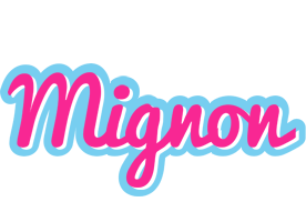 Mignon popstar logo