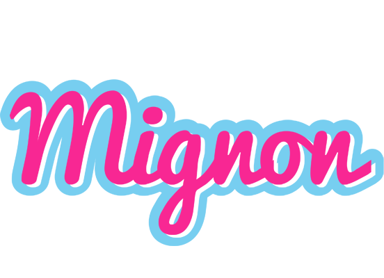 Mignon popstar logo