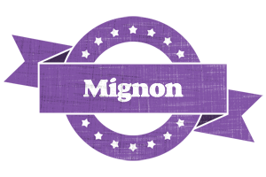 Mignon royal logo